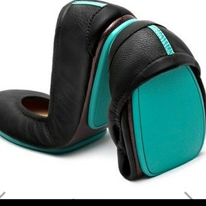 Matte black Tieks, size 8